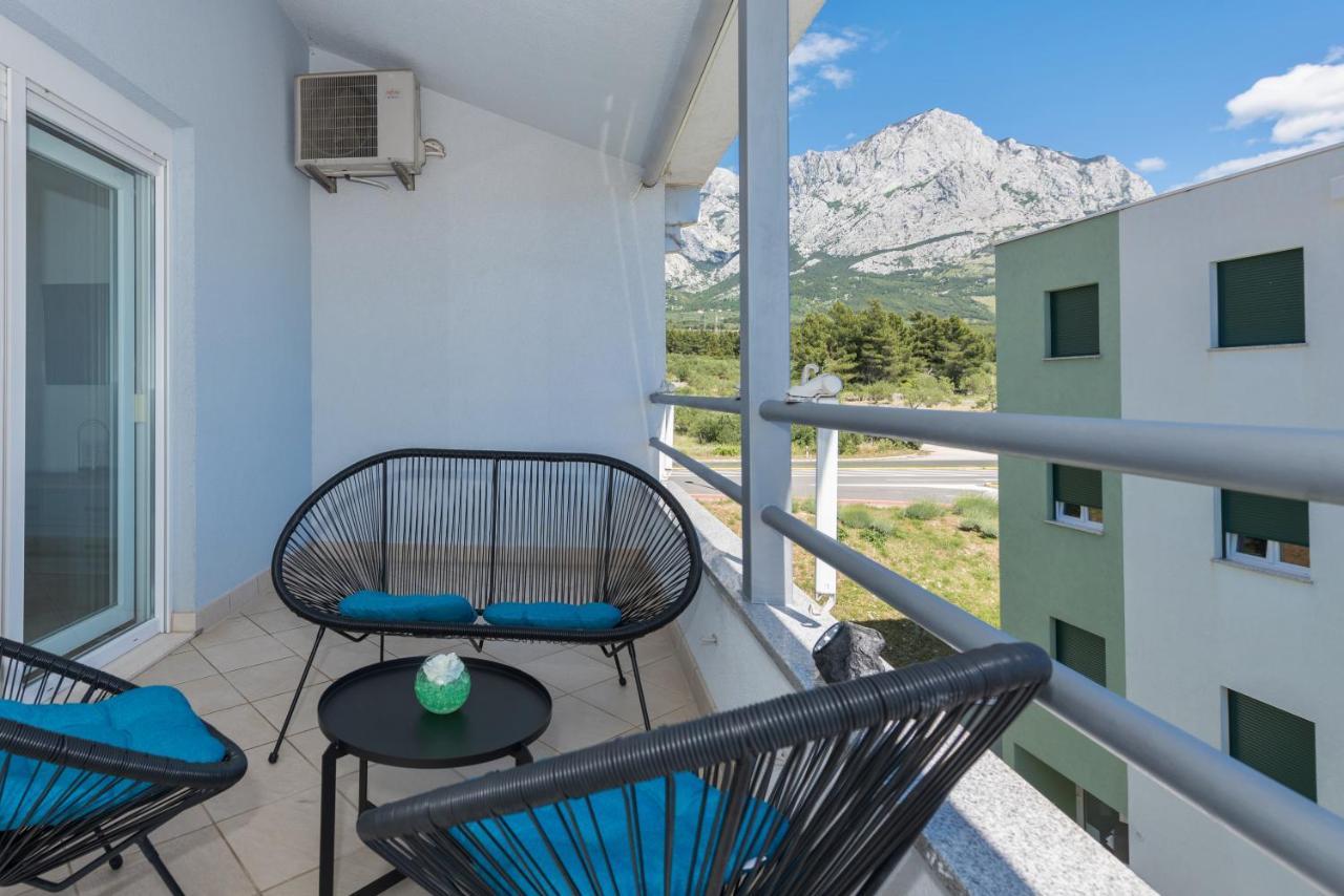Deluxe 3 Bedroom Apartment With Sea View Baska Voda Exterior photo