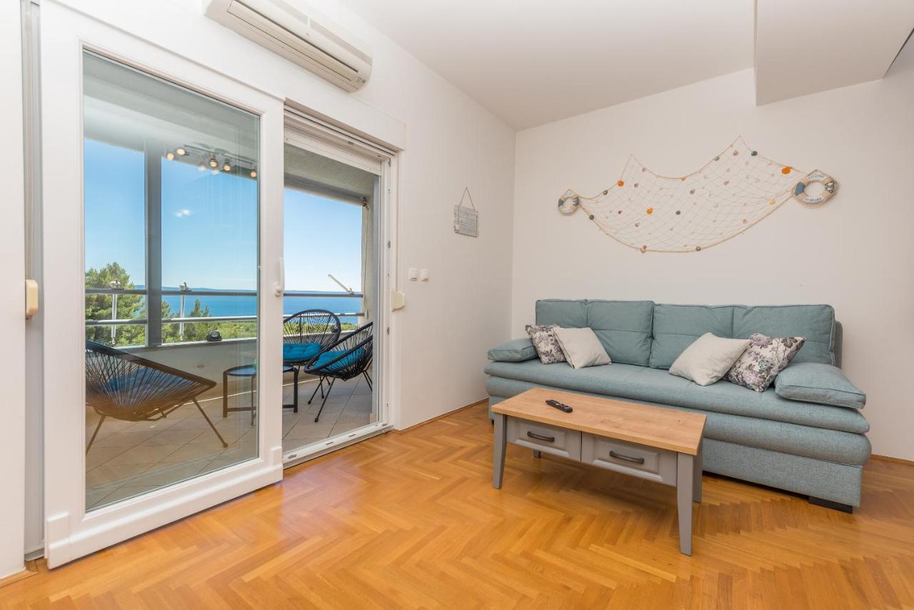 Deluxe 3 Bedroom Apartment With Sea View Baska Voda Exterior photo